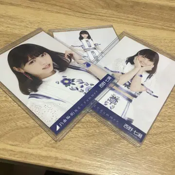노기자카46 니시노 나나세 맨발로 여름 브로마이드 컴프