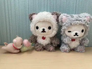 코리락쿠마 느긋한 고양이 봉제 인형