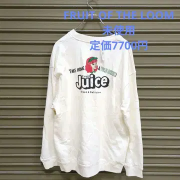 FRUIT OF THE LOOM 맨투맨 미사용 정가 7700엔 남성용 L