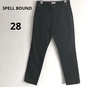 스펠바운드 SPELLBOUND 28인치 테이퍼드 팬츠 블랙