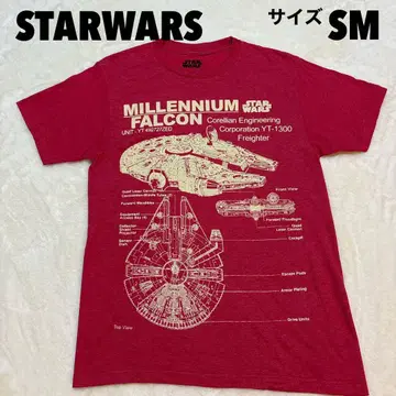 스타 워즈 STARWARS 밀레니엄 팔콘 티셔츠 사이즈 SM