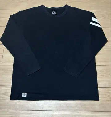 복숭아 소년 청바지 블랙 긴팔 티셔츠 2XL 사이즈
