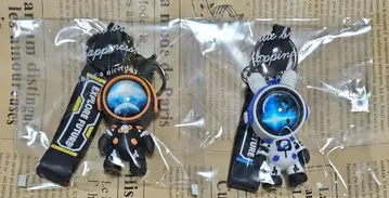 우주 비행사 디자인 스트랩 2개 세트