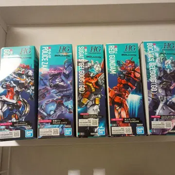 HG 1/144 GQuuuuuX 5개 세트 미개봉 새상품