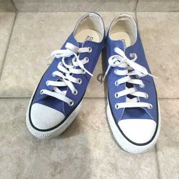 CONVERSE 블루 로우컷 스니커즈