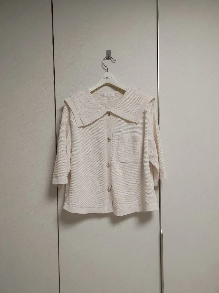 Hansum Sjsj Linen Blend Sailor Kara Cardigan