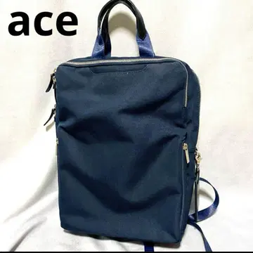 ace. 에이스 나일론 백팩 슬리퍼 비즈니스 백팩 네이비