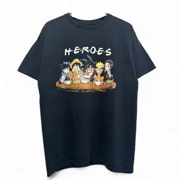 애니메이션 티셔츠 DRAGON BALL FRIENDS 패러디 645