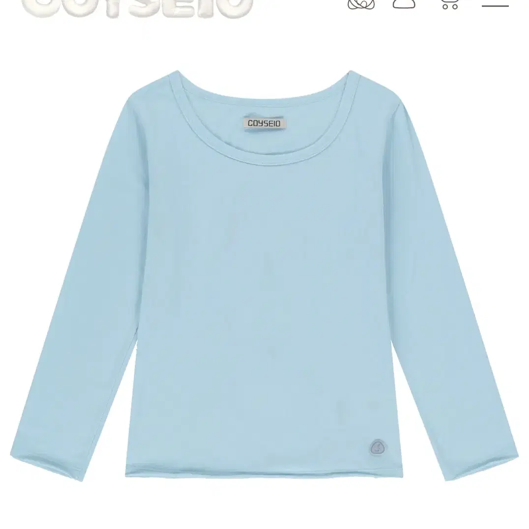 COYSEIO REVERSIBLE COLLAR LONGSLEEVES coyseio Sky Blue Sleeve