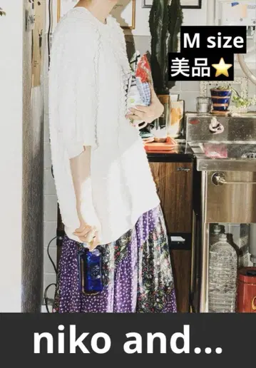 니코앤드 프릴 루즈 반팔 풀오버