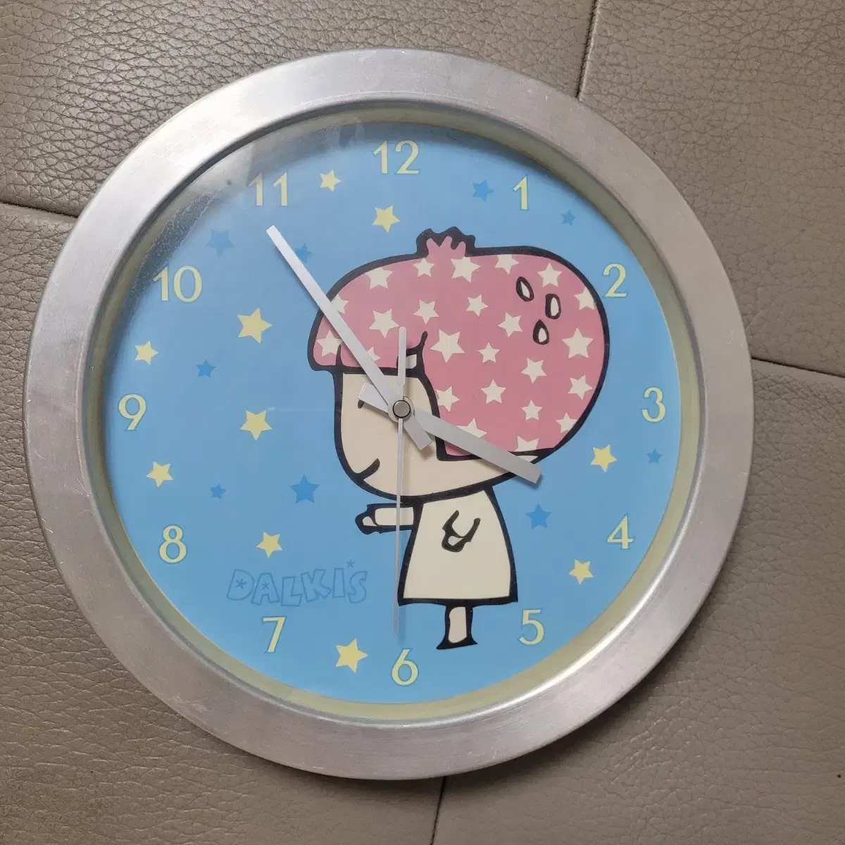 Rare item) Strawberry DALKI Wall Clock Antique Vintage
