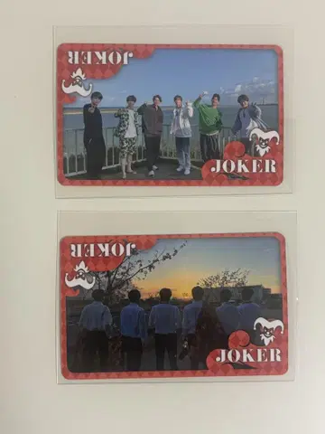 SHOW-WA SMTC 카드 JOKER 2장 세트