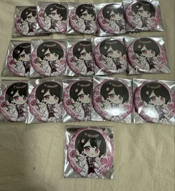 쵸코라비 사쿠라쿠 굿즈 캔뱃지