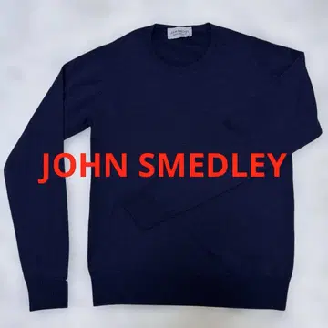 컨디션 최상 JOHN SMEDLEY 존스메들리 긴팔 니트 네이비
