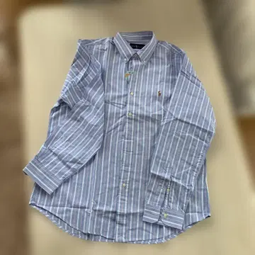 Ralph Lauren 스트라이프 버튼 다운 셔츠
