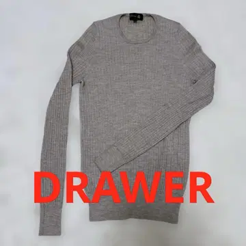컨디션 최상 DRAWER 드로어 긴팔 니트 캐시미어 실크
