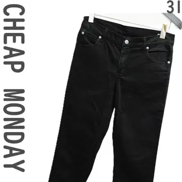 치프 먼데이 CHEAP MONDAY 스키니 데님 31