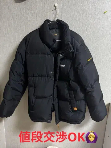 Jeep 다운 자켓 블랙 L