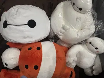 베이맥스 봉제 인형 빅 해피 복권 A상 외 세트