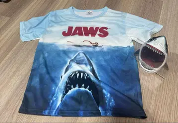 JAWS 유니버셜 스튜디오 티셔츠 사진 프레임