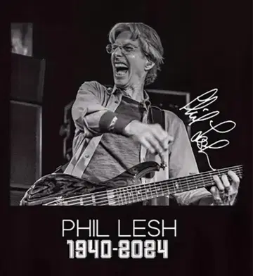 필 레쉬 Phil Lesh 티셔츠 베이시스트 그레이트풀 데드