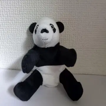 팬더 봉제 인형 앉은 상태 약 12cm