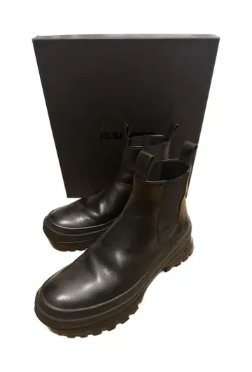 JIL SANDER 질 샌더 첼시 부츠 블랙 40
