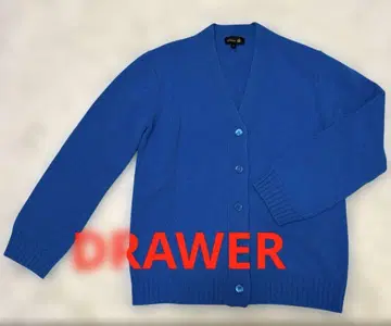 DRAWER 드로어 긴팔 가디건 캐시미어 블루