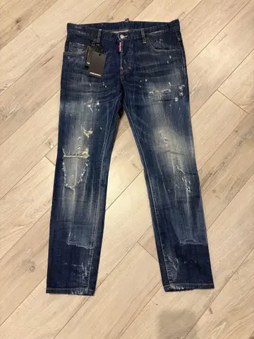 미사용 새상품 DSQUARED2 디스퀘어드 스케이터 데님
