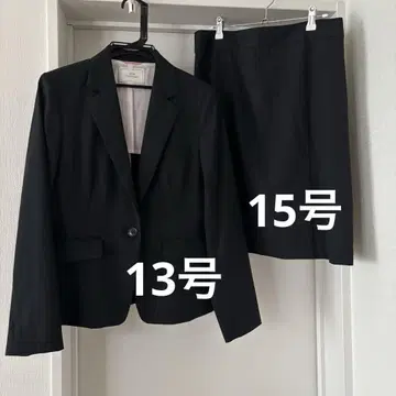 세탁 가능 with performance 스트라이프 수트  단추 1개