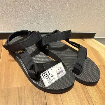 Teva 테바 스포츠 샌들 블랙 25.0cm