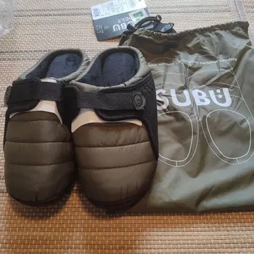 SUBU 사보 크로그 샌들 올리브색