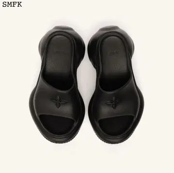 SMFK 블랙 사보 크로그 샌들 37 새상품