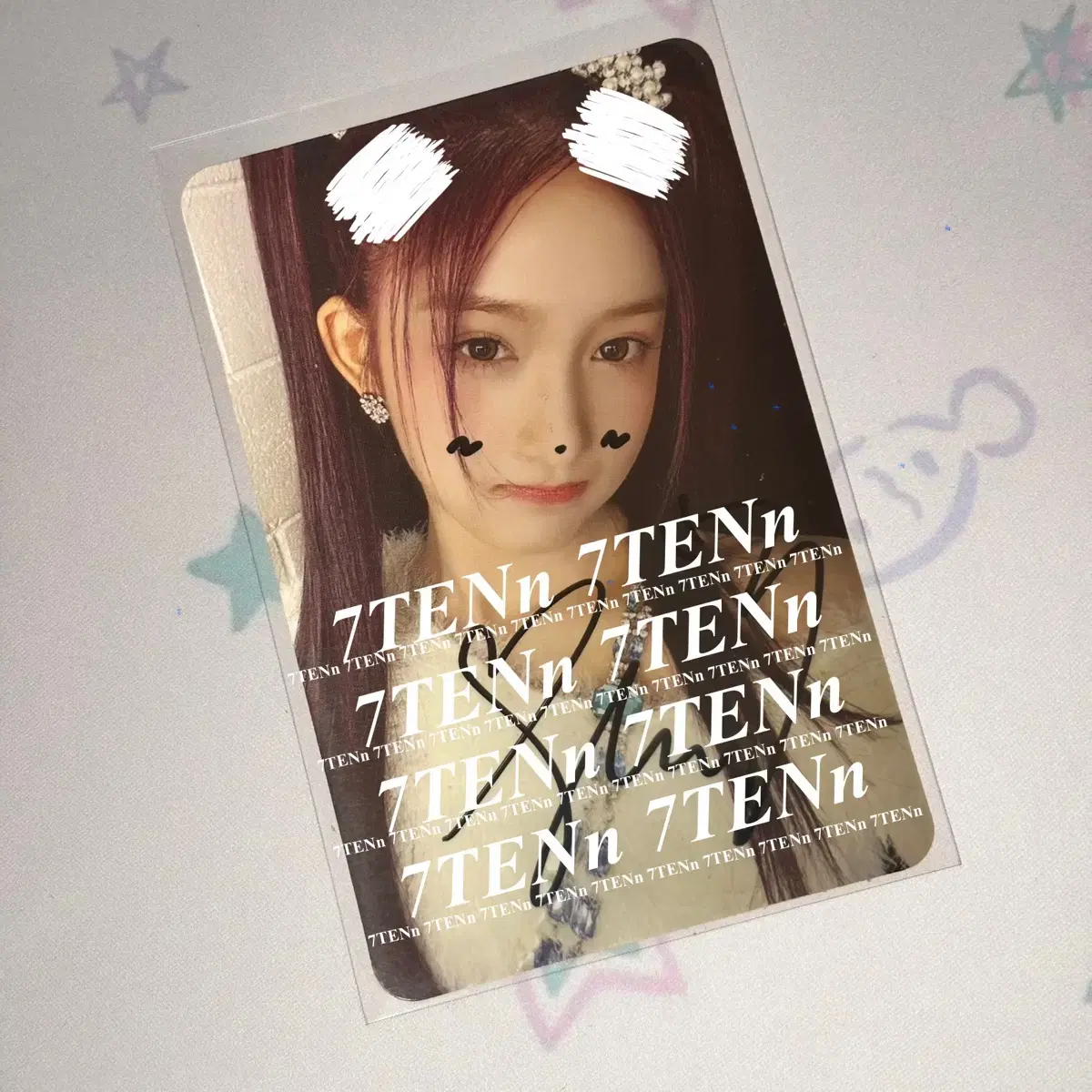 IVE | 아이브 Authentic) Ive leeseo sign poca sign photocard rare