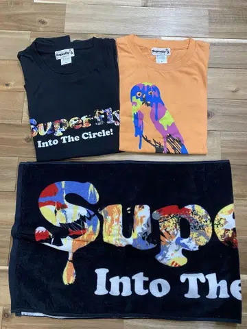 Superfly 라이브 티셔츠 2장, 타월