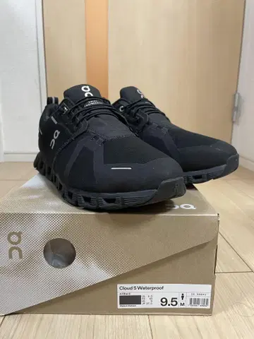ON Cloud 5 Waterproof 9.5 블랙