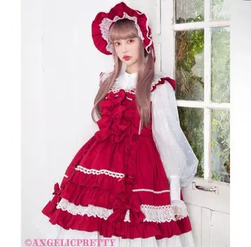 Angelic Pretty 프릴 점퍼 스커트
