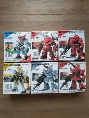 FW GUNDAM CONVERGE#27 6개 세트