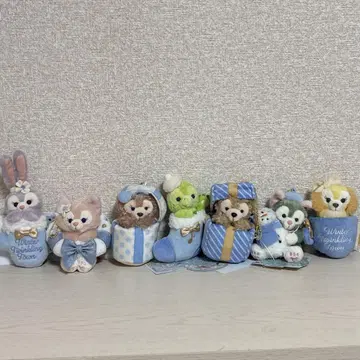 디즈니 씨 윈터 트윈크링 타운 봉제 인형 참 컴프
