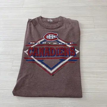 90s CANADIENS 프린트 티셔츠
