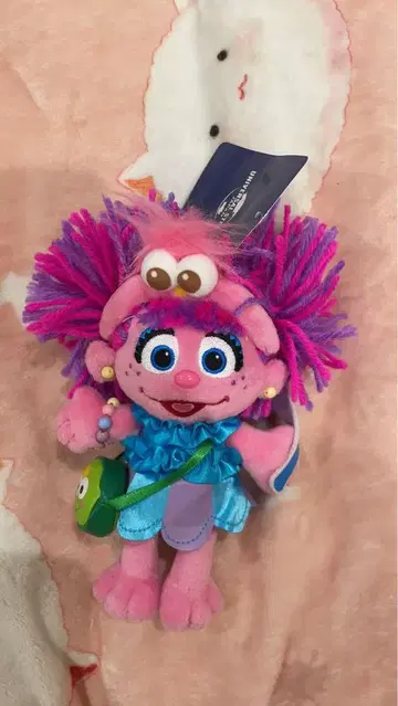 USJ 유니버셜 세서미 스트릿 애비 봉제 인형 키링