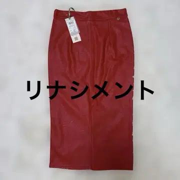 새상품 리나시멘토 rinascimento 미형 가죽 타이트 스커트 XS