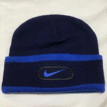 Nike 니트 모자 네이비/블루