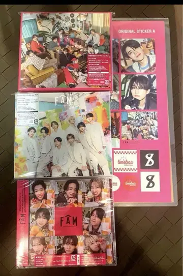timelesz FAM 초회판 AB(블루레이) 일반ver