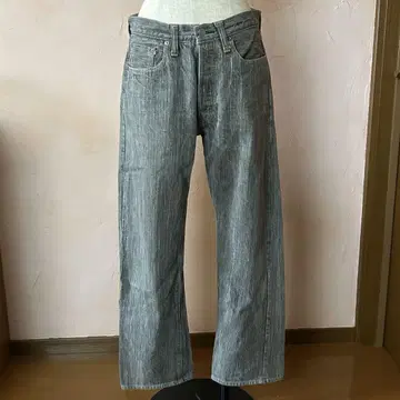 셀비치 데님 팬츠 스트레이트 그레이 블루 슈가 케인