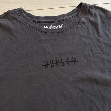 Hurley 다크 그레이 티셔츠 M