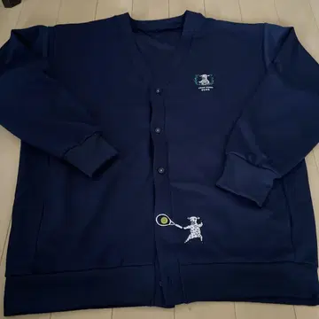 CHOP TENNIS CLUB 네이비 가디건 L