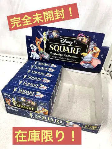 디즈니 SQUARE 캔뱃지 컬렉션 6개입 재고 한정 선착순