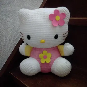 산리오 헬로키티 봉제 인형 레트로 당시의 물건