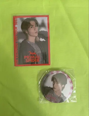THERAMPAGE 후지와라 키리 세트 캔뱃지
